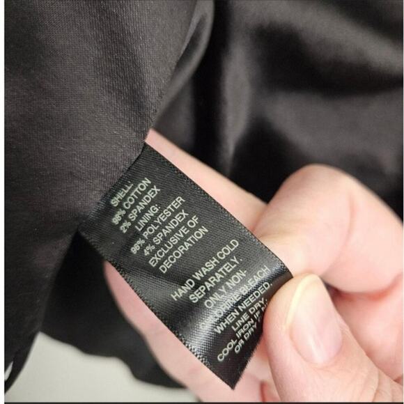 WHBM Pink Floral French Meadow Zip Back Bustier Corset Top Size 10 Medium - Picture 6 of 6